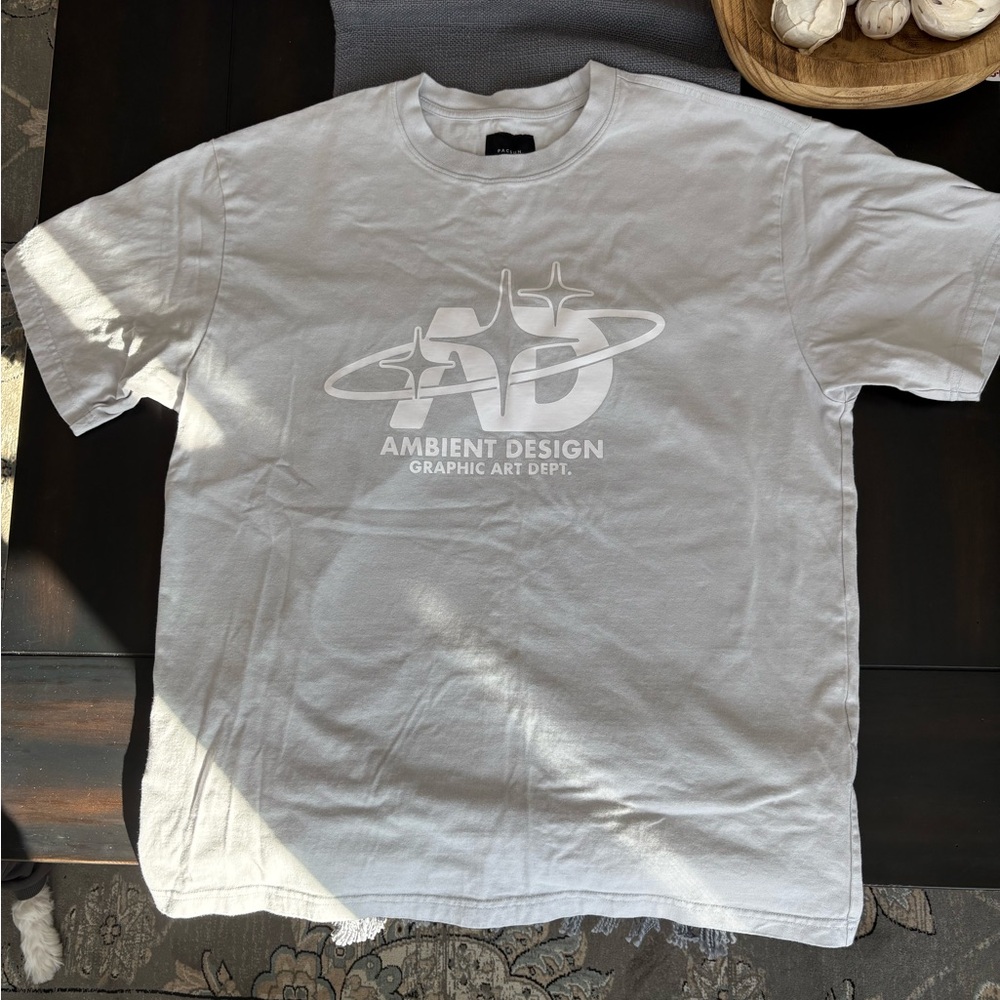 PacSun light grey Graphic T-Shirt